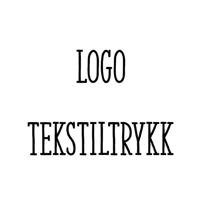 Hovedbilde Tekstiltrykk Logo inntil 25cm